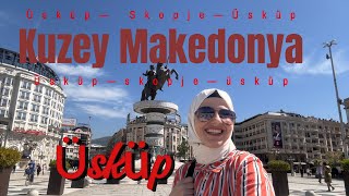 Kuzey Makedonya Üsküp skopje gezisi Havalimanıotobüs terminali… her şey bu videoda [upl. by Berkley]