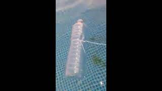 hivernage piscine hors sol  boudin pour le gel [upl. by Salohcin]