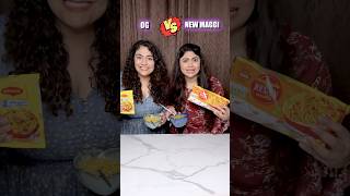 OG vs NEW Maggi Which one will win foodchallenge maggi thakursisters [upl. by Tedric]