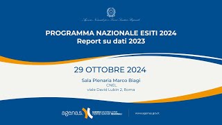 Presentazione del Programma Nazionale Esiti [upl. by Rednave824]