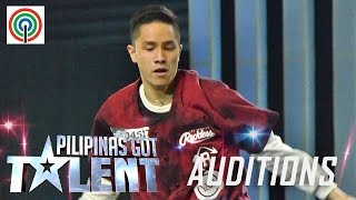 Pilipinas Got Talent Season 5 Auditions Joey Alberto  FilAm Dancer [upl. by Nioe]