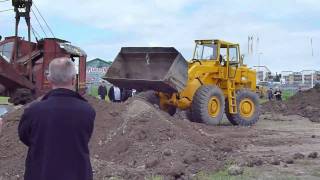 Old International Hough payloader Wheel loader [upl. by Ecnerwal]