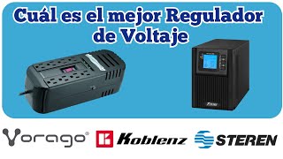 Cuál es el mejor Regulador de Voltaje ⚡ Regulador de Voltaje para Pantallas Protectores de Voltaje [upl. by Rrats]