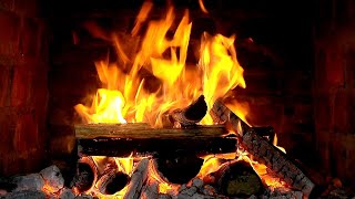 Cozy fireplace ambience no ads fireplace with crackling fire sounds fireplace burning 4k [upl. by Eelrak]