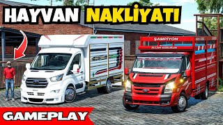 HAYVAN NAKLİYATI ROLEPLAY  FARMİNG SİMULATOR 22 TÜRKÇE GAMEPLAY [upl. by Auqkinahs485]