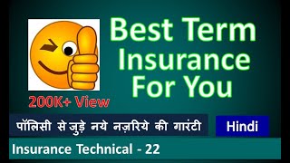 Best Term Insurance Policy for You [upl. by Ainirtac]