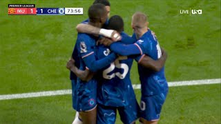 CAICEDO GOAL  MANCHESTER UNITED VS CHELSEA [upl. by Anavi]