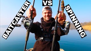 Baitcaster VS Fixedspool Which is better Lure Fishing for Pike [upl. by Spieler558]