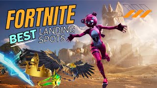 Best Landing Spots In Fortnite [upl. by Mclyman565]