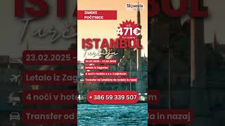 Zimske počitnice Istanbulod 471€travel vacation sloveniavacation potovanje pocitnice istanbul [upl. by Rhine]