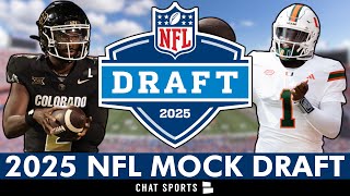 2025 NFL Mock Draft  SURPRISE 1st Round Projections From The 33rd Team Ft Cam Ward [upl. by Einot]