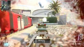 CoD BO2 PC AN94 fast Nuclear on Express Map  Team Deathmatch 422 [upl. by Lynnet]