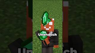 UNENDLICH Emeralds und Totem in Minecraft… minecraft minecraftshorts maggus [upl. by Corly434]