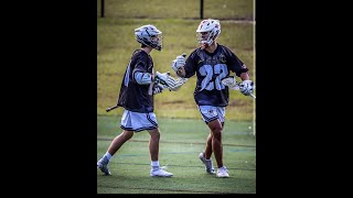 Julian Navab Winter One Percent Lacrosse Highlights [upl. by Anihpled]