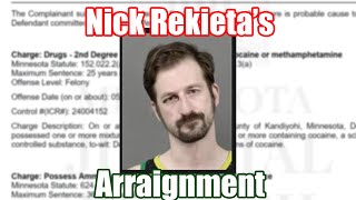 Nick Rekieta Arraignment [upl. by Enidlareg]