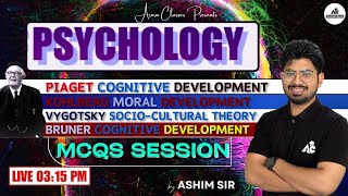 PSTETCTET 2024  Psychology  Most Important Mcqs in Detail  Live 0315 PM  By Ashim Sir [upl. by Brenan]