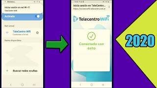 Como conectarse a Telecentro Wifi Gratis sin ser usuario [upl. by Aleakim105]