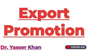 Export Promotion  Measures Of Export Promotion  Meaning Of Export Promotion  Economics  CUET [upl. by Nedry]