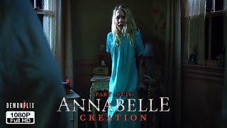 Annabelle Creation 2017  0216  Out of the Closet Scene in Hindi  Demonflix FM [upl. by Nnairret]