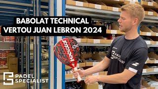 Babolat Technical Vertuo Juan Lebron 2024 Test amp Guide [upl. by Yliah]