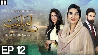 Amanat  Episode 12  Urdu1 Drama  Rubab Hashim Noor Hassan [upl. by Milzie]