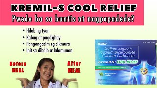 KREMIL S COOL RELIEF HOW TO TAKE Gamot sa hyperacidity acid reflux at heartburn  SIMPLY SHEVY [upl. by Ogirdor]