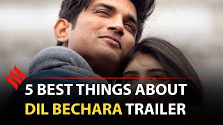 Best Things About Dil Bechara Trailer  Sushant Singh Rajput  Sanjana Sanghi [upl. by Notnad622]