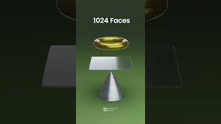 1 vs 100000 Faces Cloth Simulation 3danimation [upl. by Rumery114]