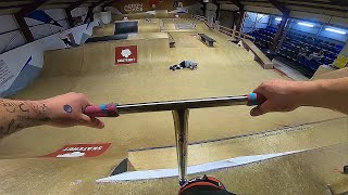 THE BEST INDOOR SKATEPARK [upl. by Eekorehc]