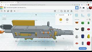 Tinkercad 3D Browning 303 build [upl. by Gisele]