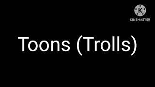 Toons Trolls Cast Video [upl. by Zitella409]