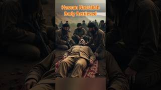 Hassan Nasrallahs Body Recovered After Israeli Strike in Southern Suburb hijbullah nasrallah [upl. by Suhpoelc]