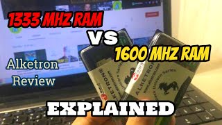 Upgrading From DDR3 1333 MHz Ram To 1600 MHz Ram  Worth It  Alketron Review  Speed Test [upl. by Marrissa]