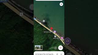 GOOGLE MAP PAR DEKHA 🧜 JALPARI 😱😱😱 ll OMG 😱 ll viralvideo tranding shorts [upl. by Ocnarfnaig]