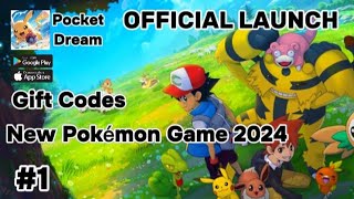 POCKET DREAM OFFICIAL LAUNCH NEW POKÉMON GAME 2024 ll ANDROID AND IOS ll [upl. by Aikat625]