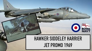 A 1969 Film on the Hawker Siddeley Harrier GR1 aircraft [upl. by Wainwright475]