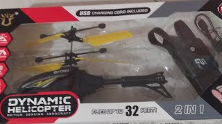 Dynamic Helicopter motion sensing Aerocraft unboxing and testing [upl. by Fabio112]