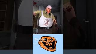 Mr Meat 2 shorts trollface horrorgaming evolution jumpscare edit trending karma gaming fyp [upl. by Belac]