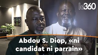 Présidentielle au Sénégal  Abdou Souleye Diop «ni candidat ni parrain» [upl. by Bittencourt]