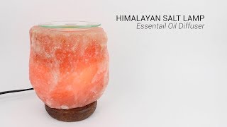 Himalayan Salt Lamp Diffuser [upl. by Aihseuqal]