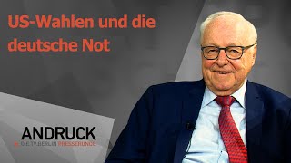 ANDRUCK  der Pressetalk USWahlen und die deutsche Not [upl. by Quackenbush81]