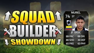 FIFA 15 SQUAD BUILDER SHOWDOWN INFORM MURIEL Silver IF Muriel Squad Builder Duel [upl. by Isoais]