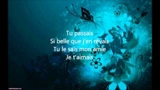 Zaz  Belle Lyrics  Paroles [upl. by Arlynne845]