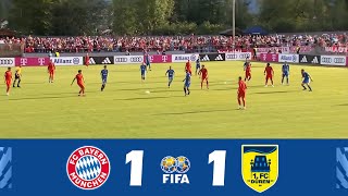 FC Bayern München gegen 1 FC Düren 11  Testspiel 2024  Spielen Höhepunkte [upl. by Ahsiekahs]