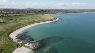 Gormanston Beach Drone 4k [upl. by Woll]