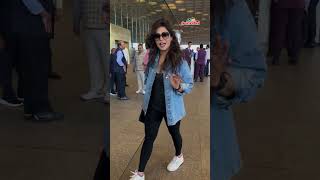 Spotted ChitrangadaSinghs Effortless Airport Style  Bollywood Update desimartini [upl. by Glenine]