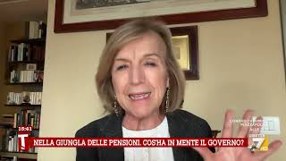 Elsa Fornero quotLa realtà è che si va in pensione prima della media europeaquot [upl. by Callean637]