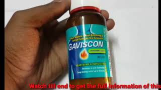 Gaviscon syrup in tamil பொருளடக்கம்பக்க விளைவுகள் மற்றும் விமரிசனங்கள் [upl. by Yeaton]