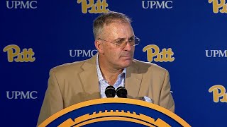 Pitt Football  Postgame vs Virginia Tech  Pat Narduzzi [upl. by Enaek583]