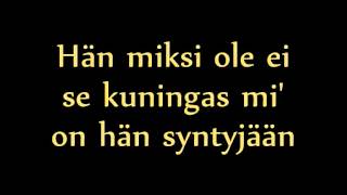 Can You Feel The Love Tonight FINNISH  Lyricsamptrans [upl. by Lobell]